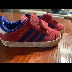Red and Blue adidas